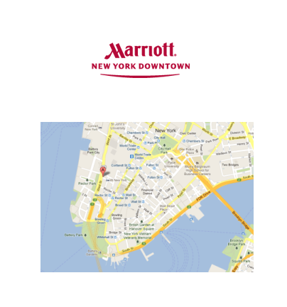 Marriot Downtown Map